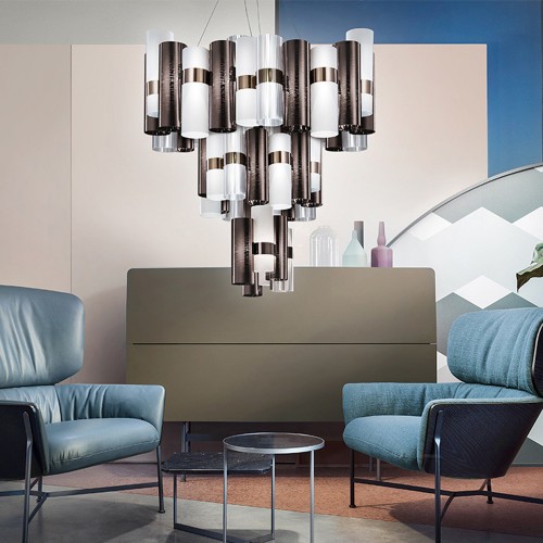 Corp de iluminat Slamp, lustra La Lollona Suspension